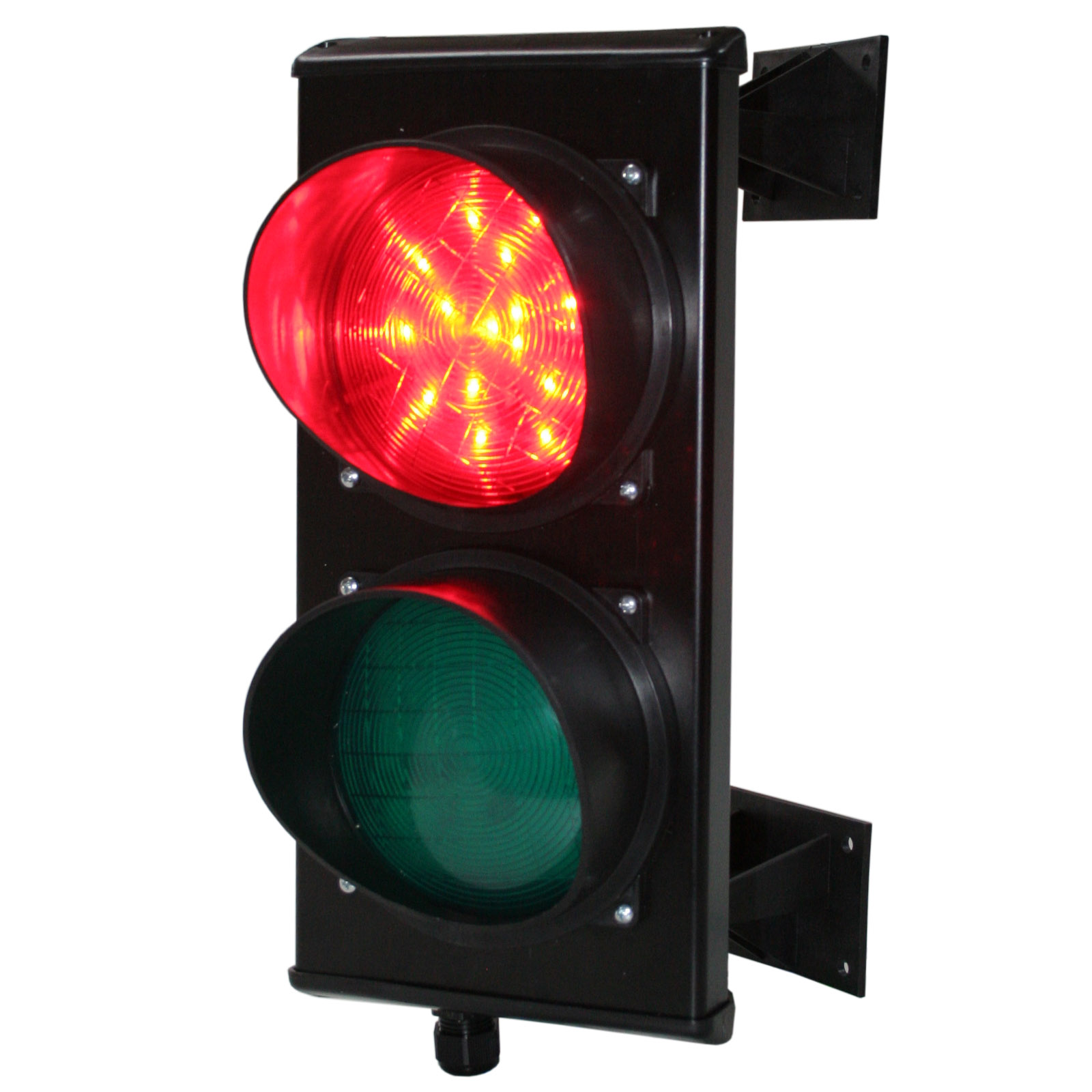 Verkehrsampel rot-grün LED 24V