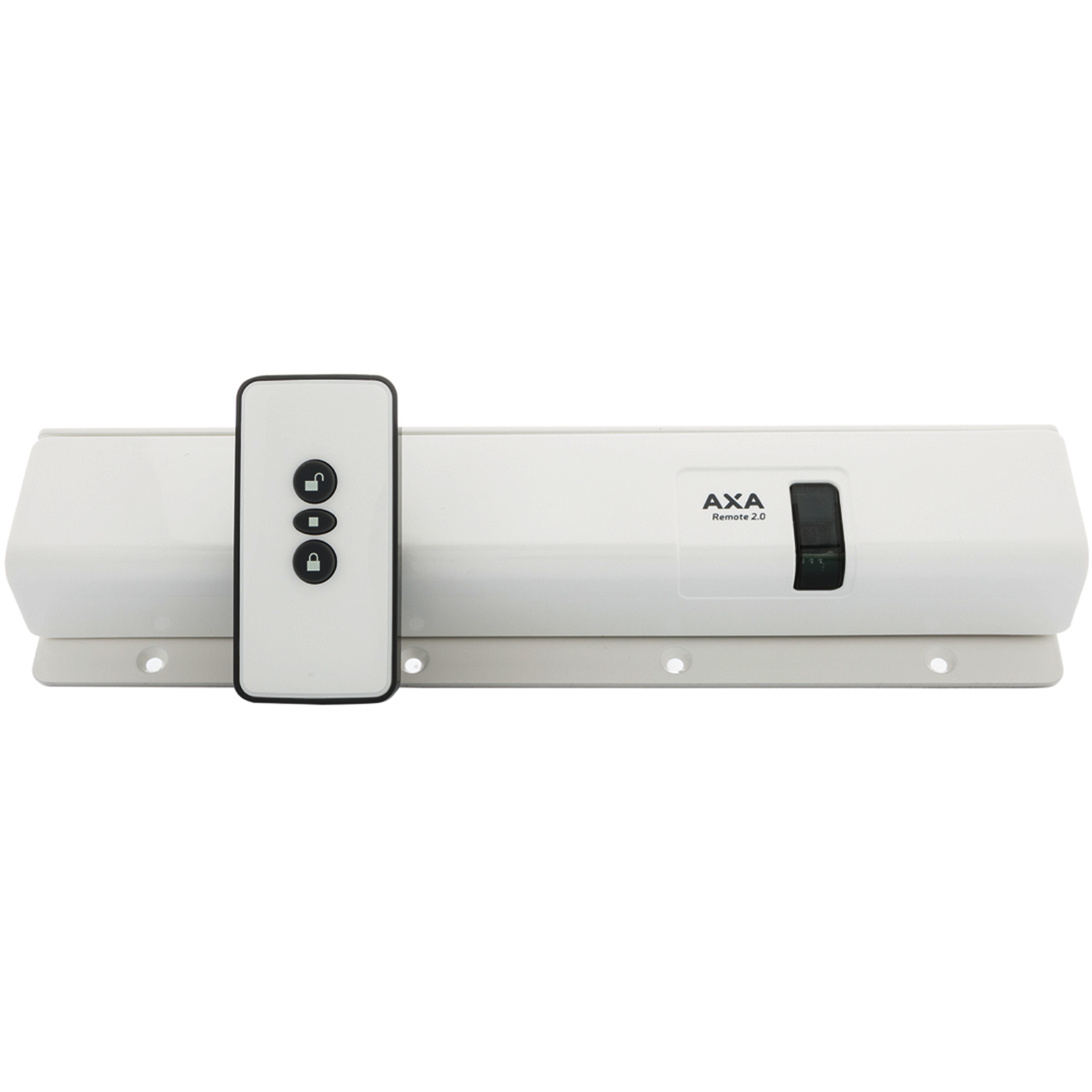 AXA Kipp-Fensterantrieb Batterie betrieben mit Fernbedienung -  Weiß