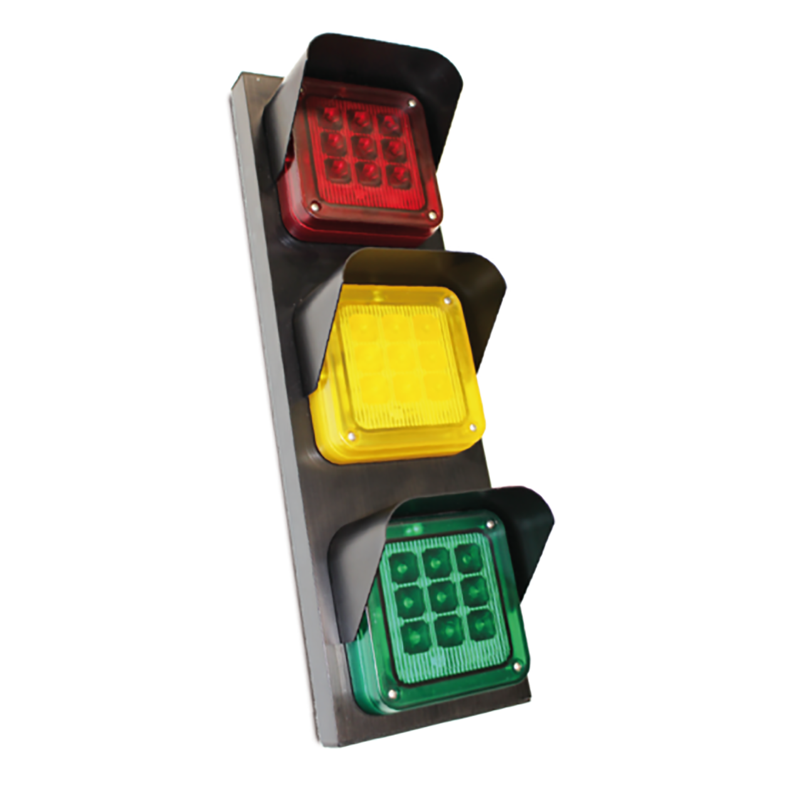 Traffic Metal LED-Ampel Rot/Grün 24 Volt 