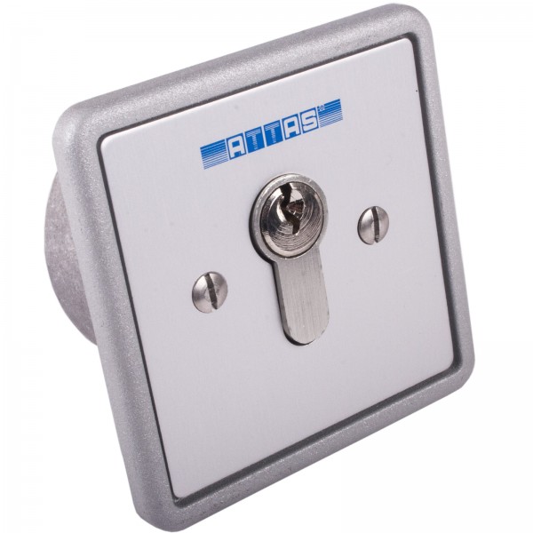 Schlüsselschalter tastend UPRA mit Öffner und Schließerkontakt UPRA1-2T Ö-S